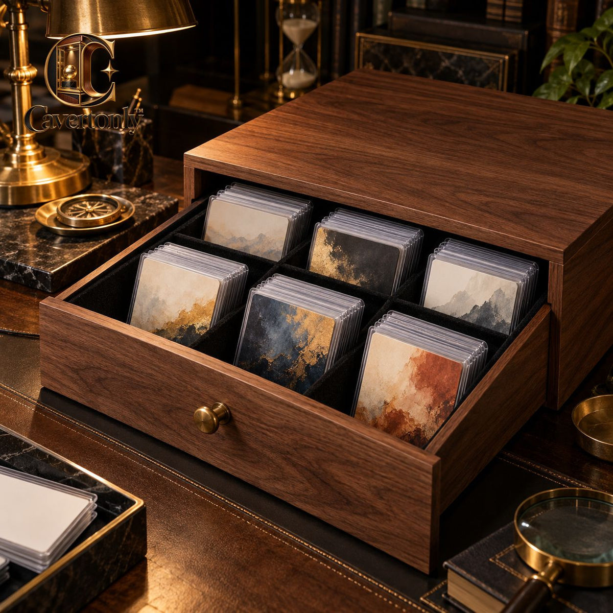 Cavertonly™ Trading Card Organizer image 1/5