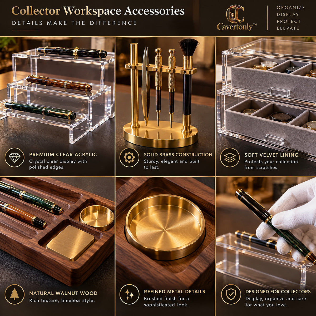 Cavertonly™ Collector Workspace Accessories image 3/5